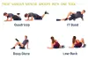Targeting different muscle groups.