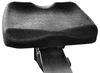 Air rower seat