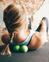 women rolling back with rad roller soft