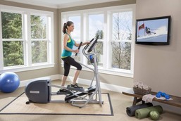 Precor-PRECOR-EFX 222-Elliptical-in-living-room