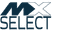 MX Select Logo Blue with Transparent Background